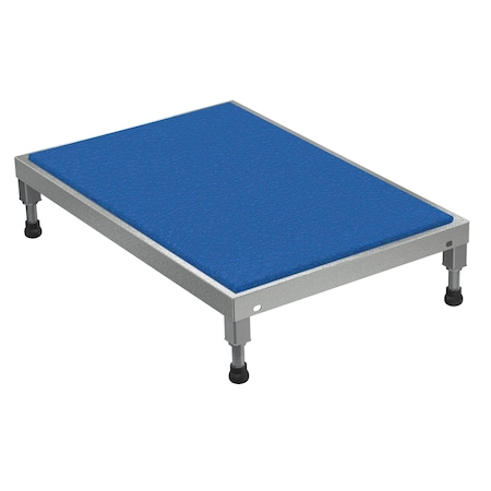 Vestil Adjustable Stainless Steel Stand 6-3/4" to 8-3/4" Height 24"W x 36"L AHT-L-2436-SS